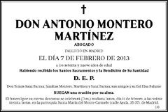 Antonio Montero Martínez